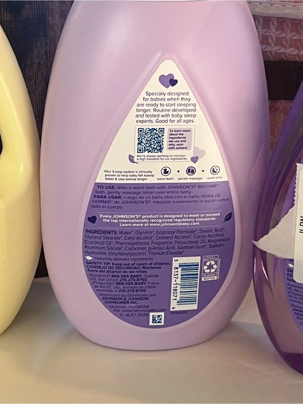 Johnson’s Nighttime Baby Wash & Lotion Plus Head To Toe Baby Wash All New!